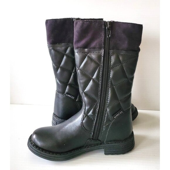 UMI QUILTED BOOTS FOR GIRLS SIZE US 10 EU 27 NWOT - Picture 3 of 10
